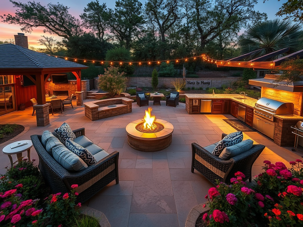 Creating the Ultimate Outdoor Living Space in New Braunfels: Patios, Kitchens, & More
