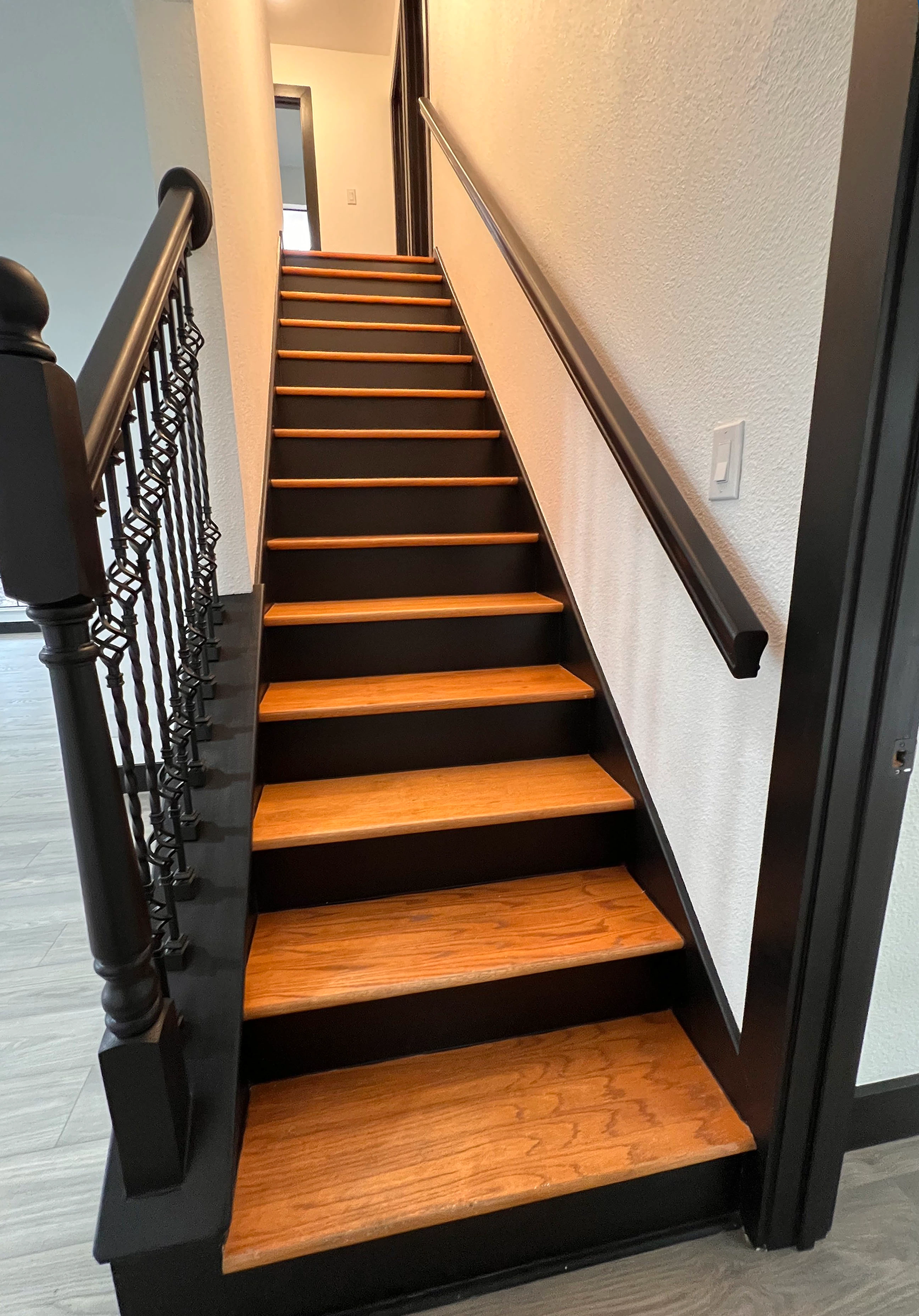 Home remodel in New Braunfels with kitchen remodel and bathroom remodel completed by Kirk Homes Services.